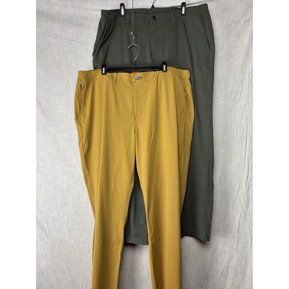 Lot 2 Public Rec 42 x 32 Dealmaker 5 Pocket Brown Green Casual